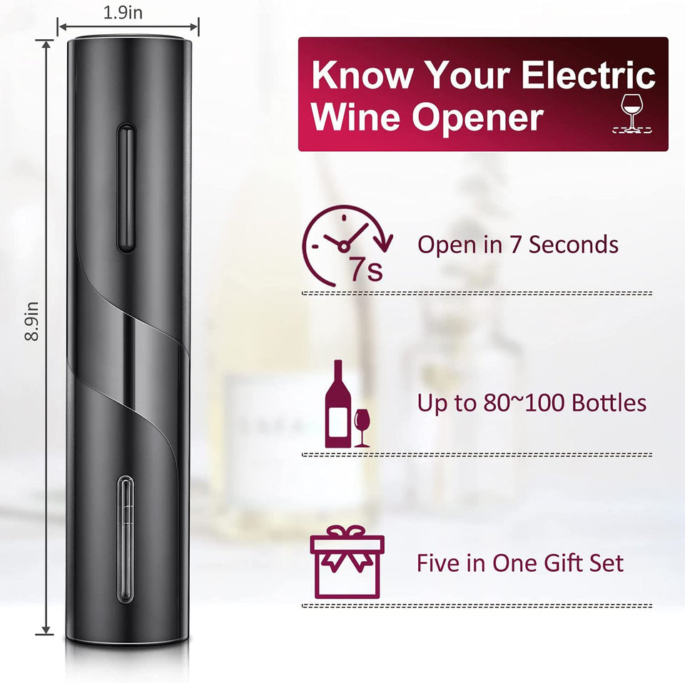 Electric Wine Opener Kit