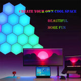Hexagonal RGB Wall Panels